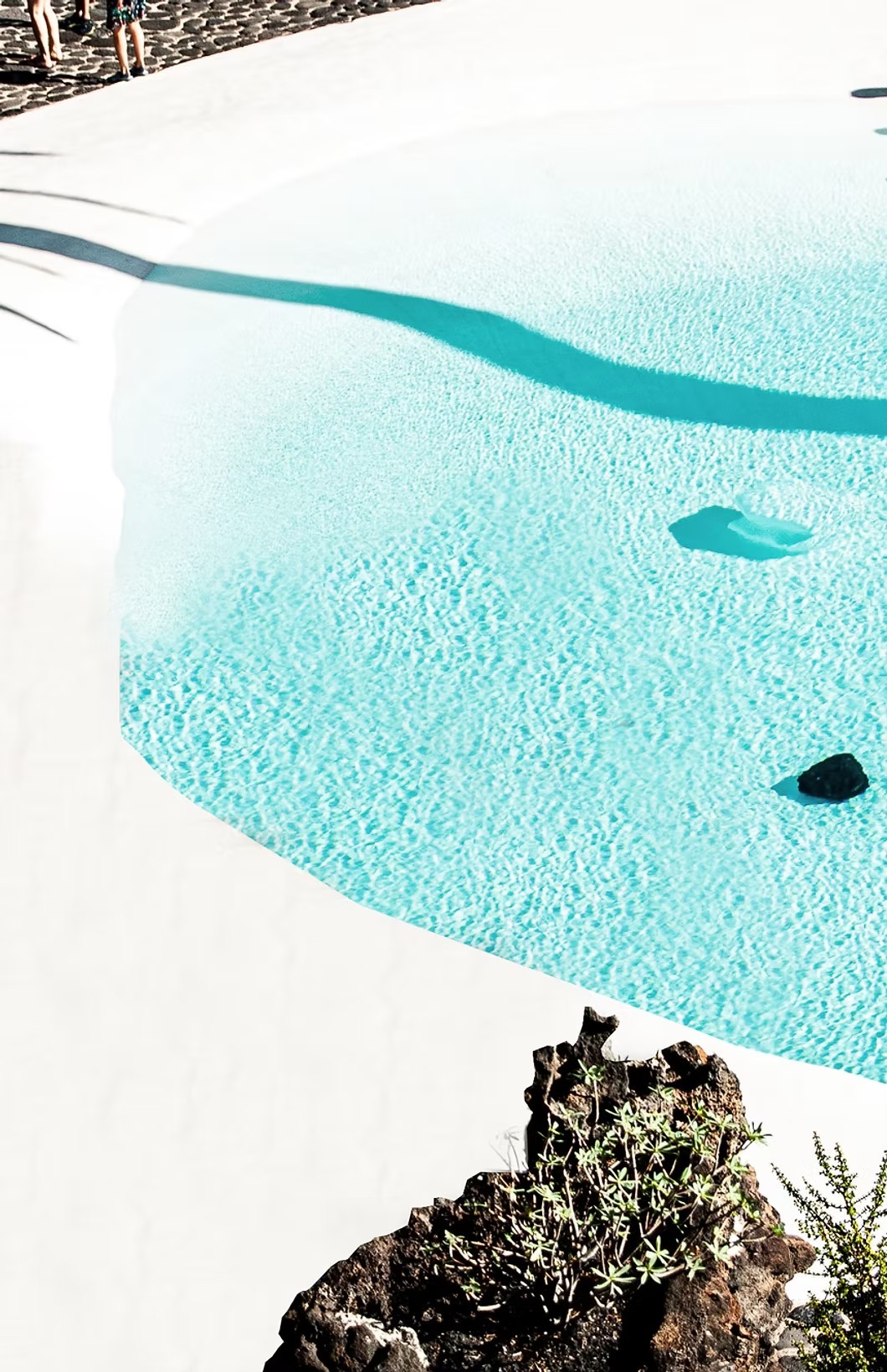Algarve pool and rocks